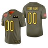 Chicago Bears Custom 2019 Salute To Service Nfl 100 Mens Jersey Metallic - Robokeg