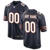 Chicago Bears Custom Game Jersey Navy Custom Jerseys Nfl - Robokeg