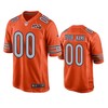 Chicago Bears Custom Orange 100th Season Game Jersey - Mens - Robokeg