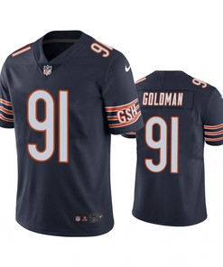 Chicago Bears Eddie Goldman Navy Nike Color Rush Limited Jersey - Robokeg