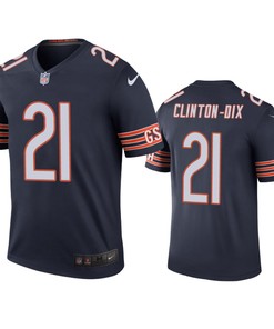 Chicago Bears Ha Ha Clinton-dix Navy Color Rush Legend Jersey - Robokeg