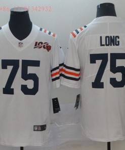 Chicago Bears Howie Long #75 Nfl 100 2020 White Jersey Jersey - Robokeg