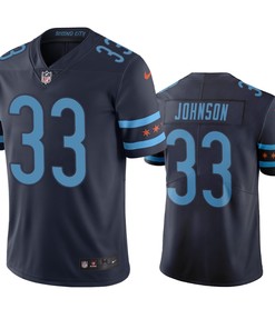 Chicago Bears Jaylon Johnson Navy City Edition Vapor Limited Jersey - Robokeg
