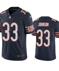 Chicago Bears Jaylon Johnson Navy Vapor Limited Jersey - Robokeg