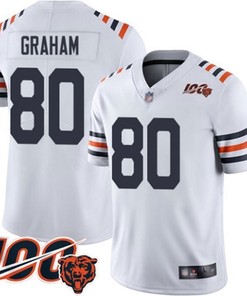 Chicago Bears Jimmy Graham #80 Nfl 100 2020 White Jersey Jersey - Robokeg