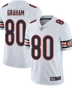 Chicago Bears Jimmy Graham #80 Nfl 2020 White Jersey Jersey - Robokeg