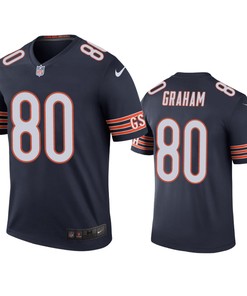 Chicago Bears Jimmy Graham Navy Color Rush Legend Jersey - Mens - Robokeg