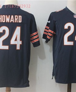 Chicago Bears Jordan Howard #24 Nfl 2020 Navyjersey Jersey - Robokeg