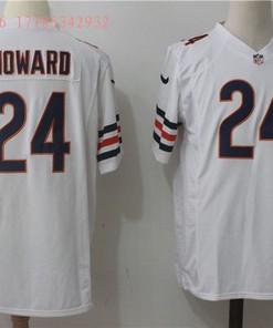Chicago Bears Jordan Howard #24 Nfl 2020 White Jersey Jersey - Robokeg