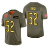Chicago Bears Khalil Mack 2019 Salute To Service Nfl 100 Mens Jersey Metallic - Robokeg