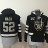 Chicago Bears Khalil Mack #52 Nfl 2020 Black Hoodie Jersey - Robokeg