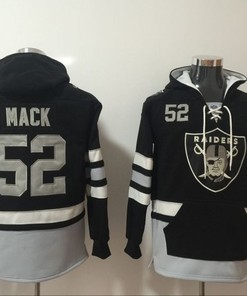 Chicago Bears Khalil Mack #52 Nfl 2020 Black Hoodie Jersey - Robokeg