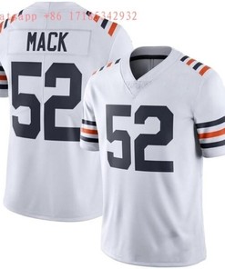 Chicago Bears Khalil Mack #52 Nfl 2020 White Jersey Jersey - Robokeg