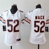 Chicago Bears Khalil Mack #52 Nfl 2020 White Womens Jersey - Robokeg