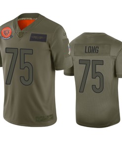 Chicago Bears Kyle Long Camo 2019 Salute To Service Limited Jersey - Robokeg