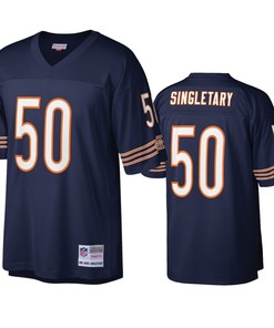 Chicago Bears Mike Singletary Navy Legacy Replica Jersey - Robokeg