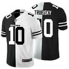 Chicago Bears Mitchell Trubisky #10 Nfl 2020 Black And White Jersey - Robokeg