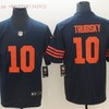 Chicago Bears Mitchell Trubisky #10 Nfl 2020 Navy Jersey Jersey - Robokeg