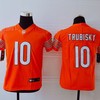 Chicago Bears Mitchell Trubisky #10 Nfl 2020 Orange Youth Jersey - Robokeg