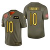 Chicago Bears Mitchell Trubisky 2019 Salute To Service Nfl 100 Mens Jersey Metallic - Robokeg