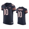 Chicago Bears Mitchell Trubisky Navy 100th Season Vapor Elite Jersey - Robokeg