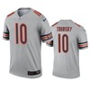 Chicago Bears Mitchell Trubisky Silver Inverted Legend Jersey - Robokeg
