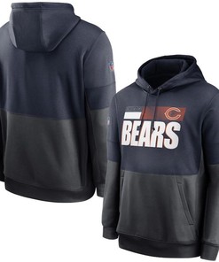 Chicago Bears Nfl 2020 Black Hoodie Jersey - Robokeg