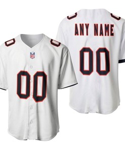 Chicago Bears Nfl American Football Team Custom Game White 3d Designed Allover Custom Gift For Bears Fans Baseball Jersey - Robokeg