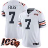 Chicago Bears Nick Foles #7 Nfl 100 2020 White Jersey Jersey - Robokeg