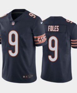 Chicago Bears Nick Foles #9 Nfl 2020 Black Jersey - Robokeg