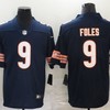 Chicago Bears Nick Foles #9 Nfl 2020 Navy Jersey Jersey - Robokeg