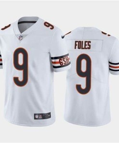 Chicago Bears Nick Foles #9 Nfl 2020 White Jersey Jersey - Robokeg
