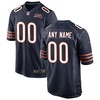 Chicago Bears Nike 2019 100th Season Custom Game Jersey - Navy - Robokeg