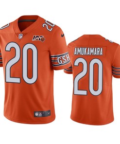 Chicago Bears Prince Amukamara Orange 100th Season Vapor Limited Jersey - Robokeg