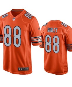 Chicago Bears Riley Ridley 2019 Nfl Draft Orange Game Jersey - Robokeg