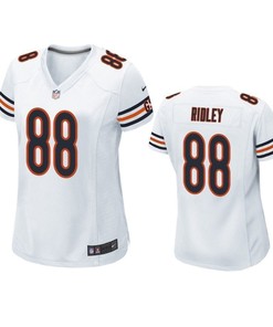 Chicago Bears Riley Ridley 2019 Nfl Draft White Game Womens Jersey - Robokeg