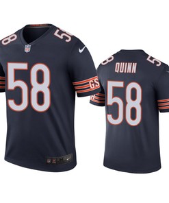Chicago Bears Robert Quinn Navy Color Rush Legend Jersey - Robokeg