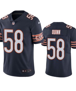 Chicago Bears Robert Quinn Navy Vapor Untouchable Limited Jersey - Robokeg