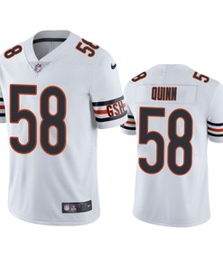 Chicago Bears Robert Quinn White Vapor Untouchable Limited Jersey - Robokeg