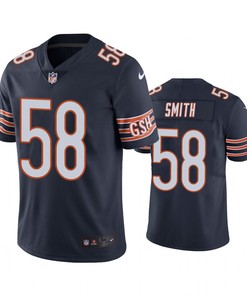 Chicago Bears Roquan Smith Navy Nike Color Rush Limited Jersey - Robokeg