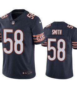 Chicago Bears Roquan Smith Navy Vapor Untouchable Limited Jersey - Robokeg