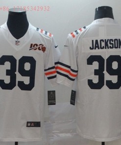 Chicago Bears Steven Jackson #39 Nfl 100 2020 White Jersey Jersey - Robokeg