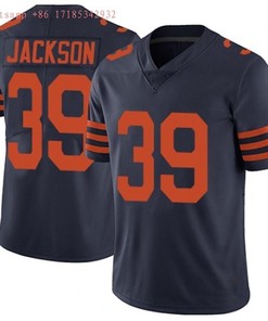 Chicago Bears Steven Jackson #39 Nfl 2020 Black Jersey Jersey - Robokeg