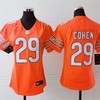 Chicago Bears Tarik Cohen #29 Nfl 2020 Orange Womens Jersey - Robokeg