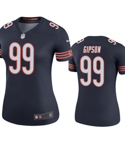 Chicago Bears Trevis Gipson Navy Color Rush Legend Jersey - Womens - Robokeg