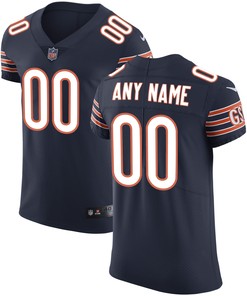 Chicago Bears Vapor Untouchable Custom Elite Jersey - Navy Custom Jerseys Nfl - Robokeg