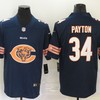 Chicago Bears Walter Payton #34 Nfl 2020 Navy Jersey - Robokeg