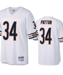Chicago Bears Walter Payton White Legacy Replica Jersey - Robokeg