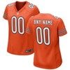 Chicago Bears Womens Alternate Custom Game Jersey Orange Custom Jerseys Nfl - Robokeg