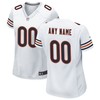 Chicago Bears Womens Custom Game Jersey - White Custom Jerseys Nfl - Robokeg